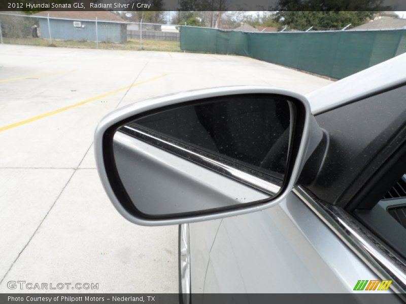 Radiant Silver / Gray 2012 Hyundai Sonata GLS