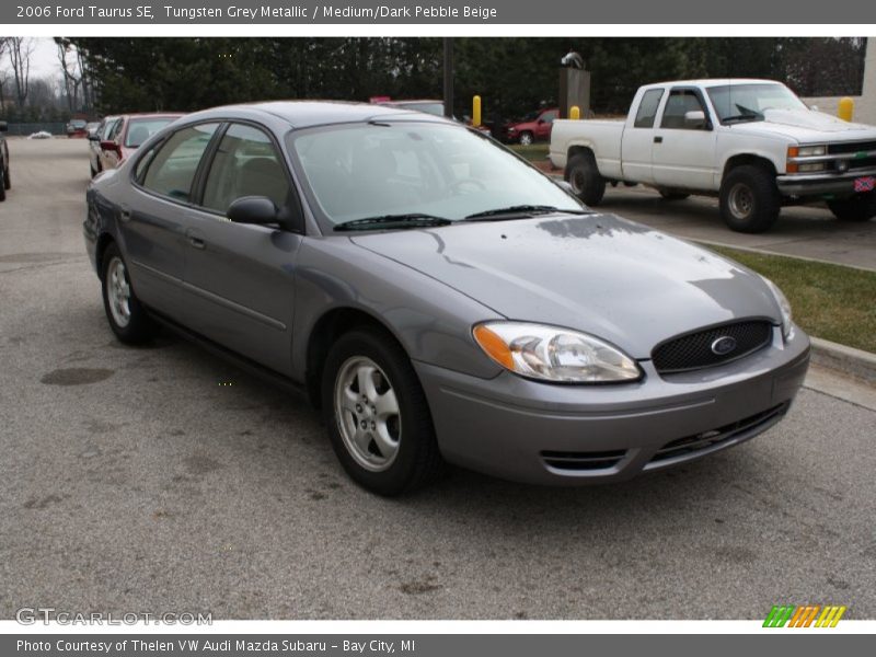 Tungsten Grey Metallic / Medium/Dark Pebble Beige 2006 Ford Taurus SE