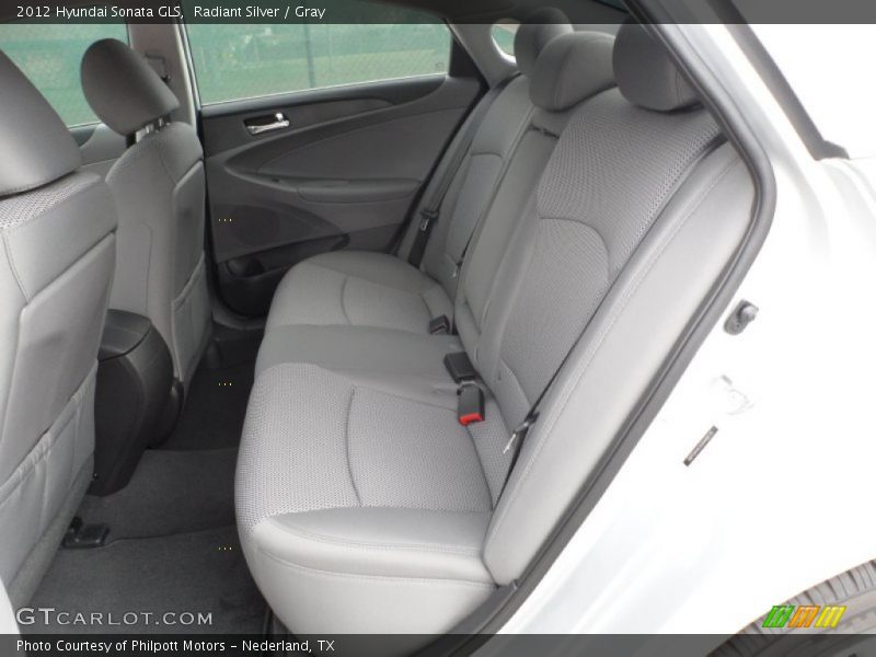 Radiant Silver / Gray 2012 Hyundai Sonata GLS