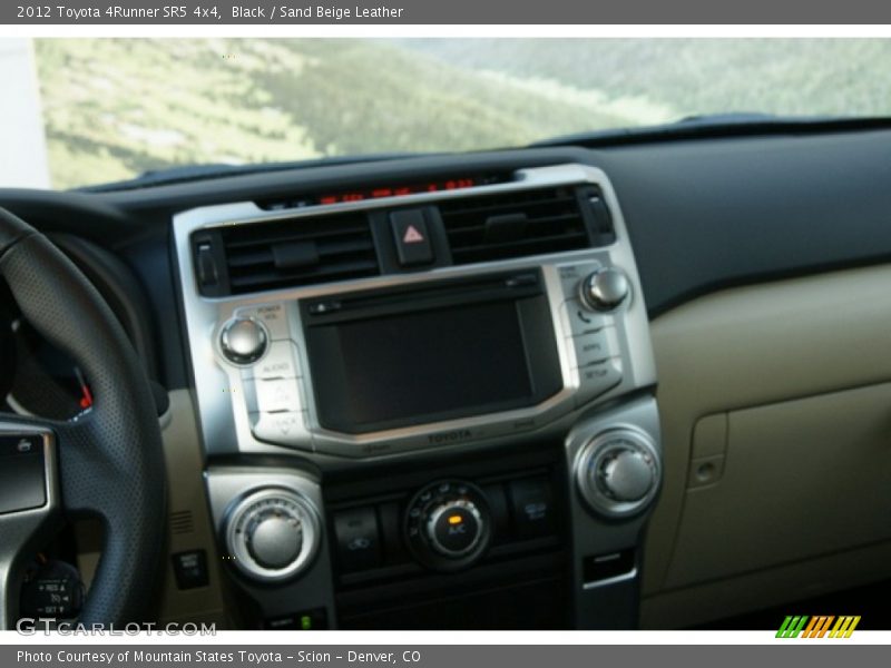 Black / Sand Beige Leather 2012 Toyota 4Runner SR5 4x4