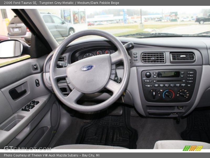 Tungsten Grey Metallic / Medium/Dark Pebble Beige 2006 Ford Taurus SE