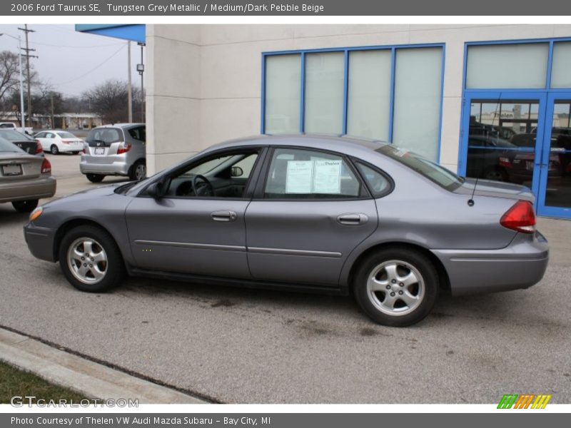 Tungsten Grey Metallic / Medium/Dark Pebble Beige 2006 Ford Taurus SE