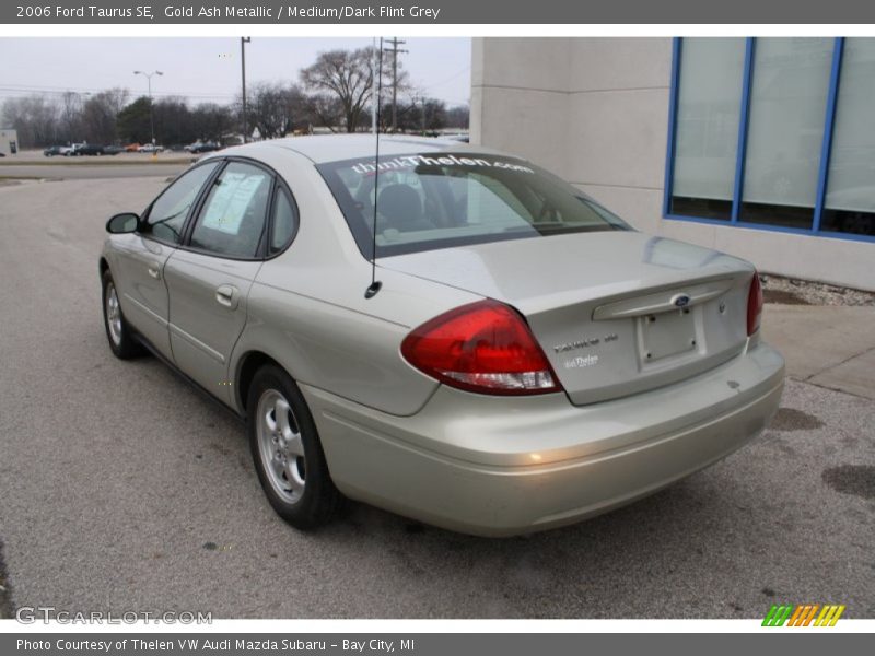 Gold Ash Metallic / Medium/Dark Flint Grey 2006 Ford Taurus SE