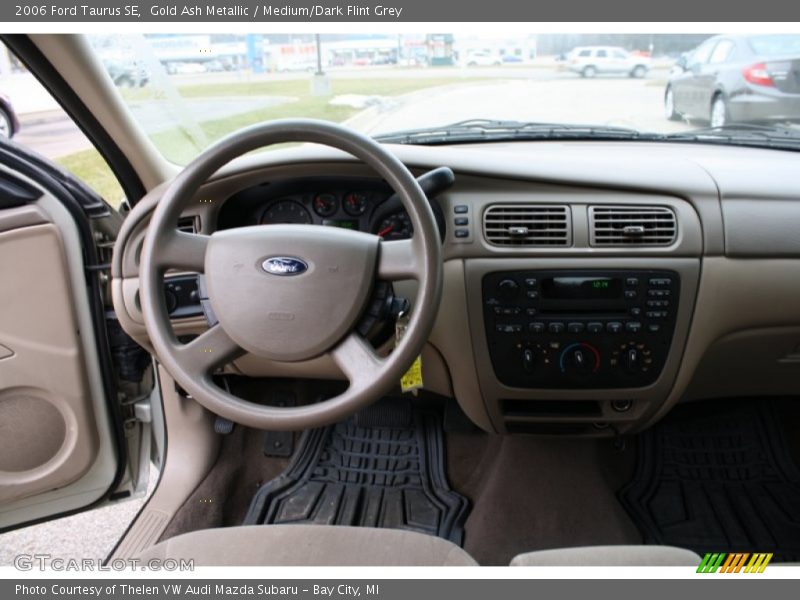Gold Ash Metallic / Medium/Dark Flint Grey 2006 Ford Taurus SE