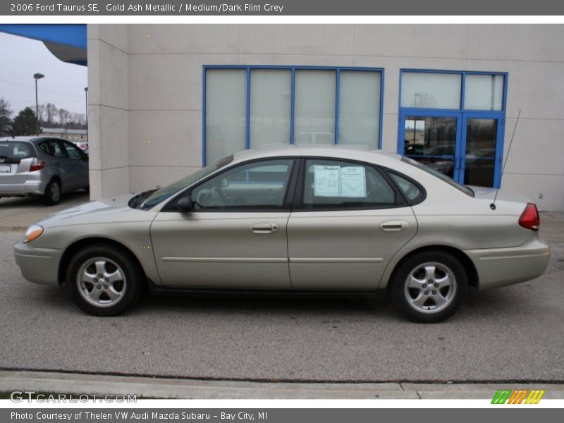 Gold Ash Metallic / Medium/Dark Flint Grey 2006 Ford Taurus SE