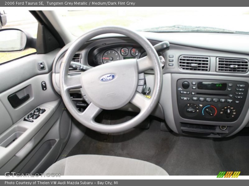 Tungsten Grey Metallic / Medium/Dark Flint Grey 2006 Ford Taurus SE
