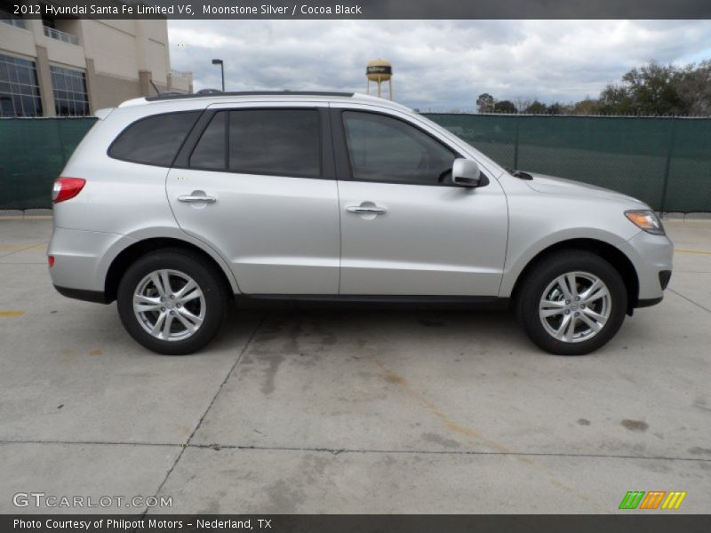  2012 Santa Fe Limited V6 Moonstone Silver