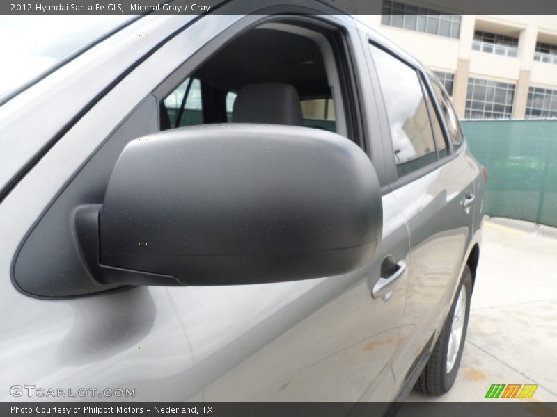 Mineral Gray / Gray 2012 Hyundai Santa Fe GLS