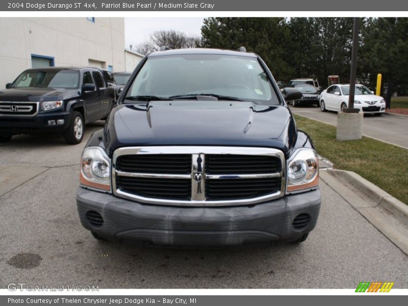 Patriot Blue Pearl / Medium Slate Gray 2004 Dodge Durango ST 4x4