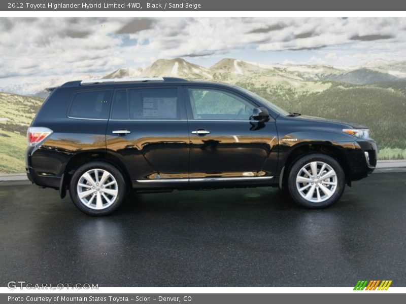  2012 Highlander Hybrid Limited 4WD Black