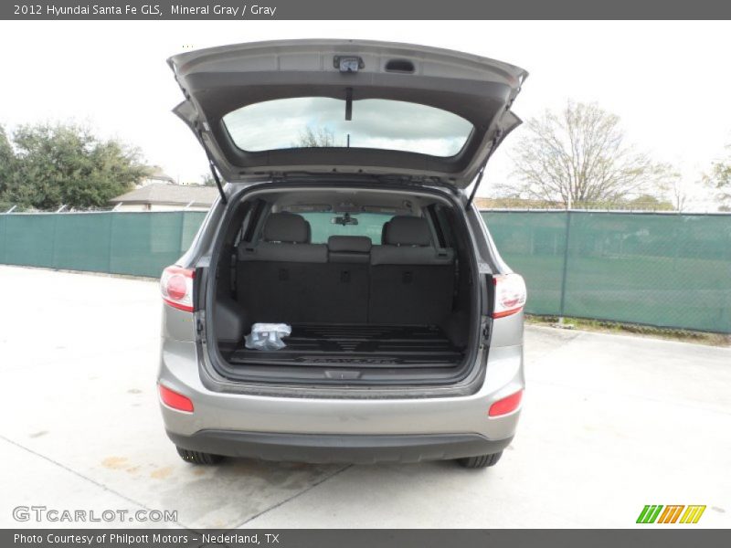 Mineral Gray / Gray 2012 Hyundai Santa Fe GLS