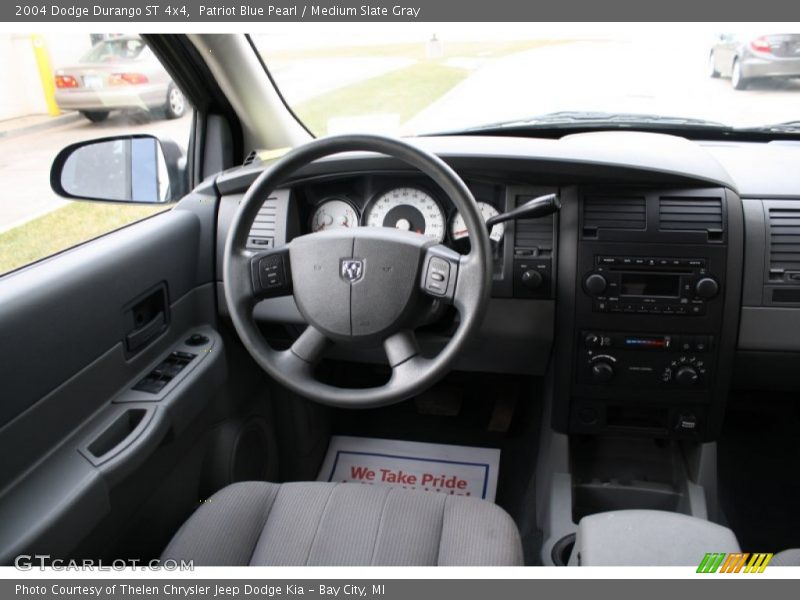 Patriot Blue Pearl / Medium Slate Gray 2004 Dodge Durango ST 4x4
