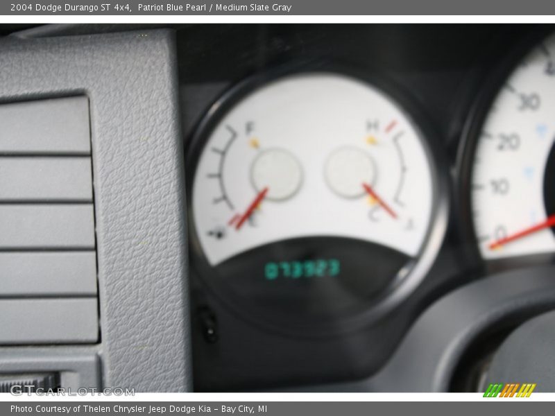 Patriot Blue Pearl / Medium Slate Gray 2004 Dodge Durango ST 4x4