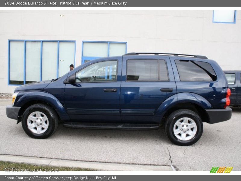 Patriot Blue Pearl / Medium Slate Gray 2004 Dodge Durango ST 4x4