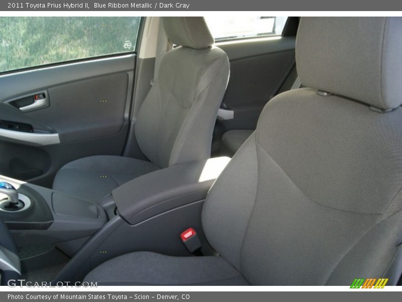 Blue Ribbon Metallic / Dark Gray 2011 Toyota Prius Hybrid II