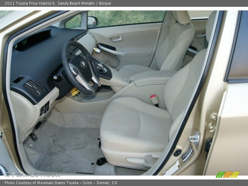 Sandy Beach Metallic / Bisque 2011 Toyota Prius Hybrid II