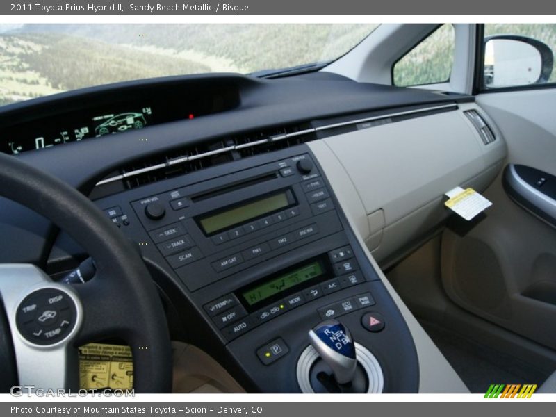 Sandy Beach Metallic / Bisque 2011 Toyota Prius Hybrid II