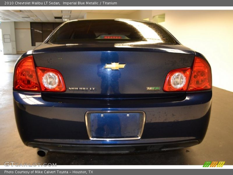 Imperial Blue Metallic / Titanium 2010 Chevrolet Malibu LT Sedan