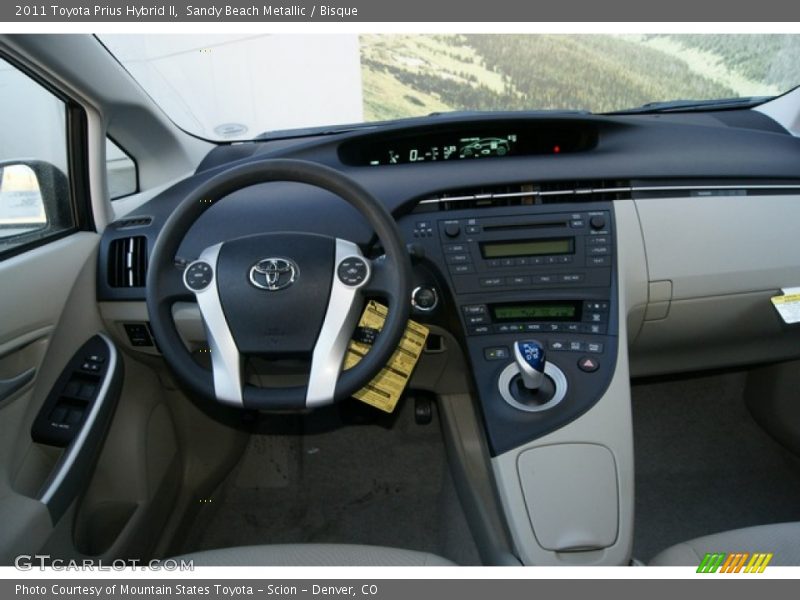 Sandy Beach Metallic / Bisque 2011 Toyota Prius Hybrid II