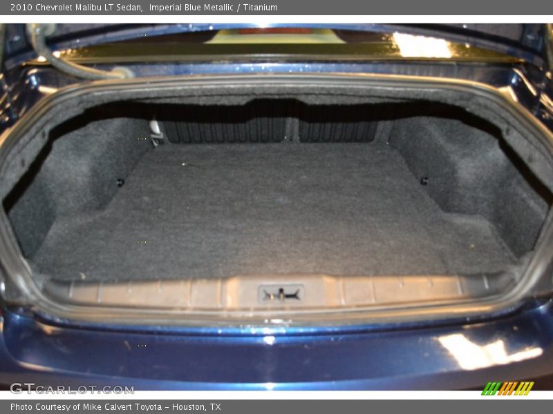 Imperial Blue Metallic / Titanium 2010 Chevrolet Malibu LT Sedan