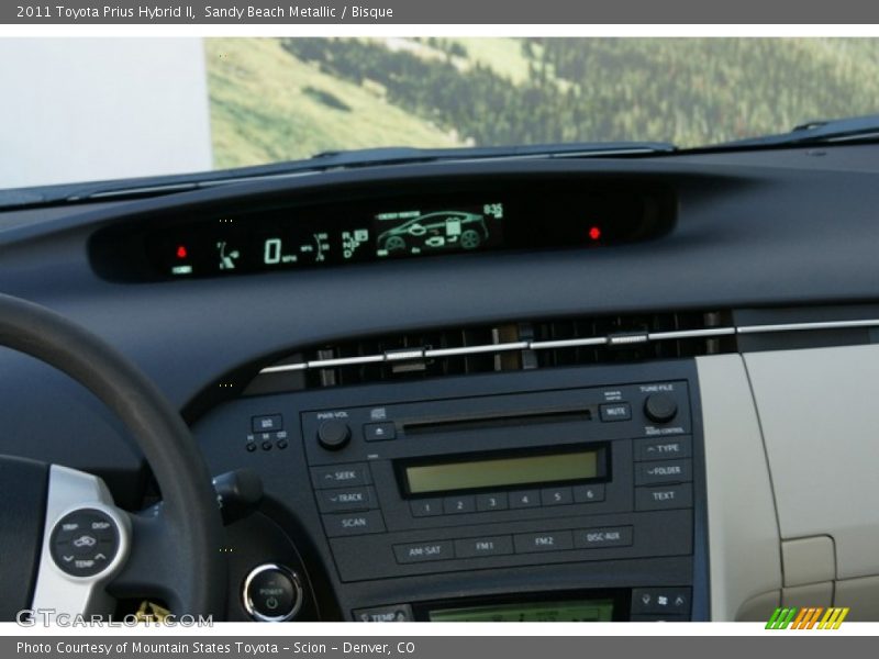 Sandy Beach Metallic / Bisque 2011 Toyota Prius Hybrid II