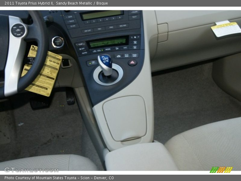 Sandy Beach Metallic / Bisque 2011 Toyota Prius Hybrid II