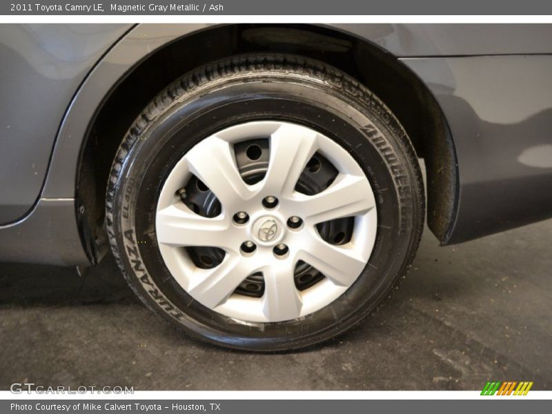 Magnetic Gray Metallic / Ash 2011 Toyota Camry LE