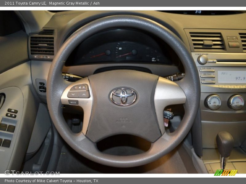 Magnetic Gray Metallic / Ash 2011 Toyota Camry LE