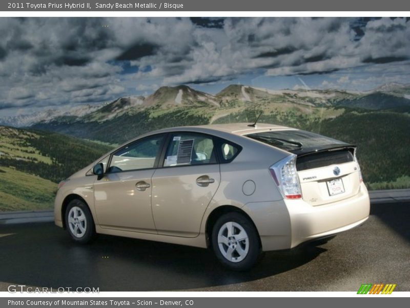 Sandy Beach Metallic / Bisque 2011 Toyota Prius Hybrid II