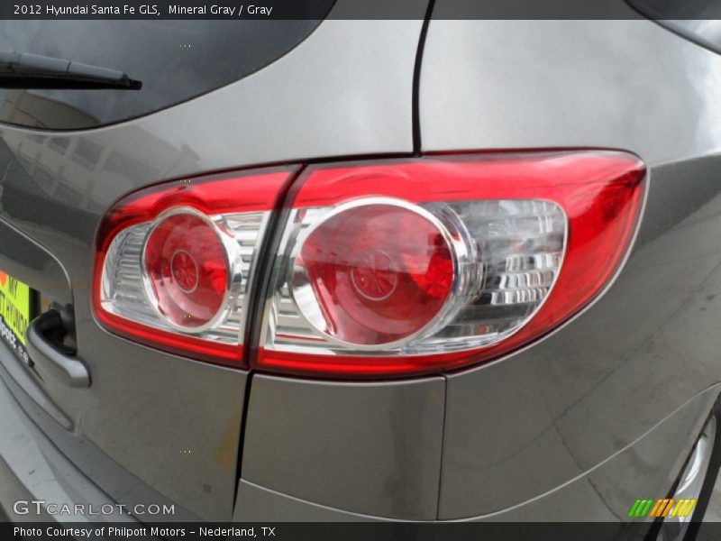 Mineral Gray / Gray 2012 Hyundai Santa Fe GLS