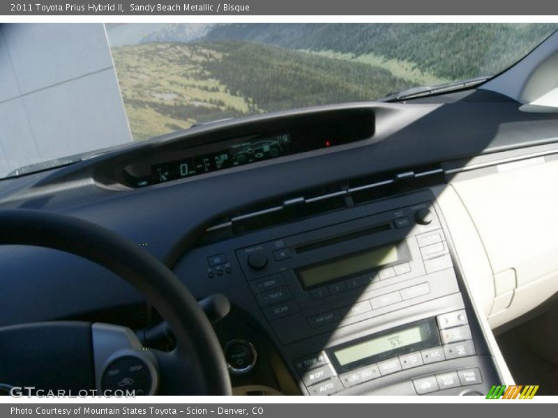 Sandy Beach Metallic / Bisque 2011 Toyota Prius Hybrid II