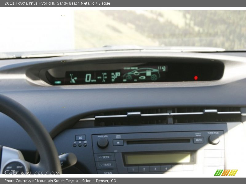 Sandy Beach Metallic / Bisque 2011 Toyota Prius Hybrid II