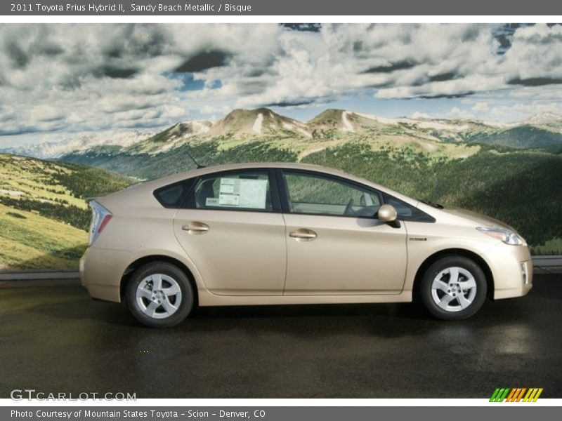 Sandy Beach Metallic / Bisque 2011 Toyota Prius Hybrid II