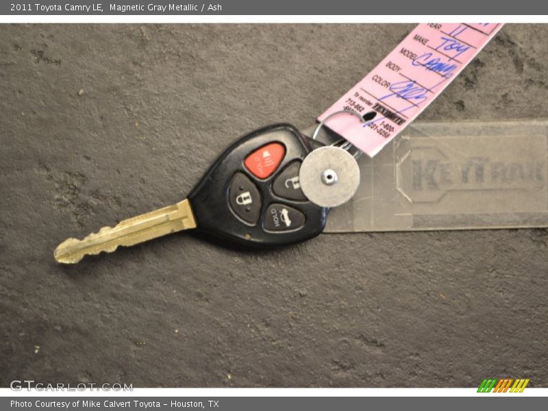 Magnetic Gray Metallic / Ash 2011 Toyota Camry LE