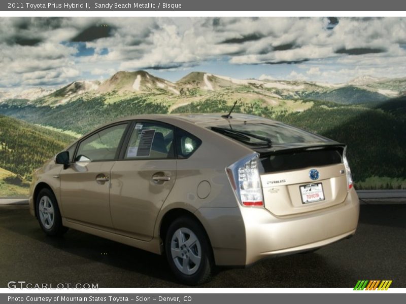 Sandy Beach Metallic / Bisque 2011 Toyota Prius Hybrid II