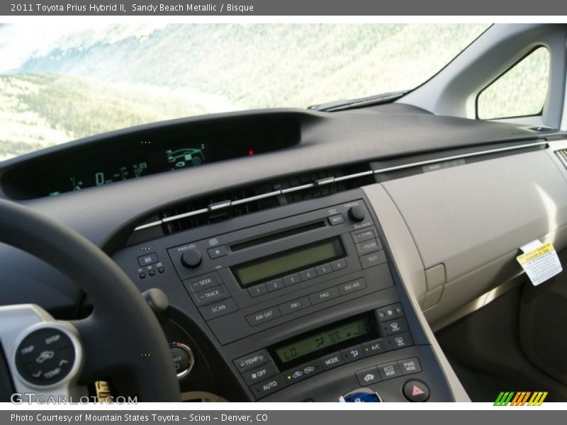 Sandy Beach Metallic / Bisque 2011 Toyota Prius Hybrid II