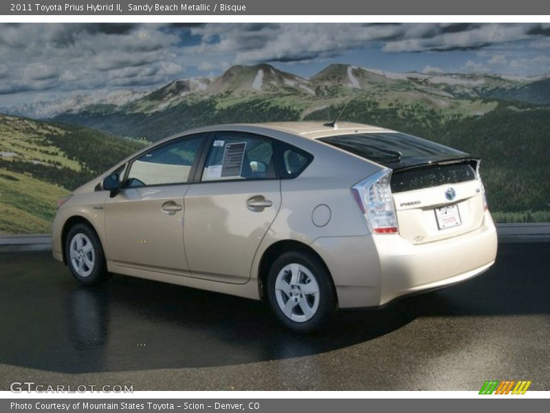 Sandy Beach Metallic / Bisque 2011 Toyota Prius Hybrid II