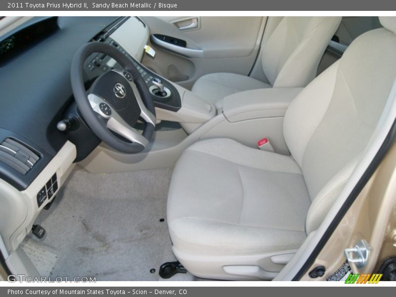 Sandy Beach Metallic / Bisque 2011 Toyota Prius Hybrid II