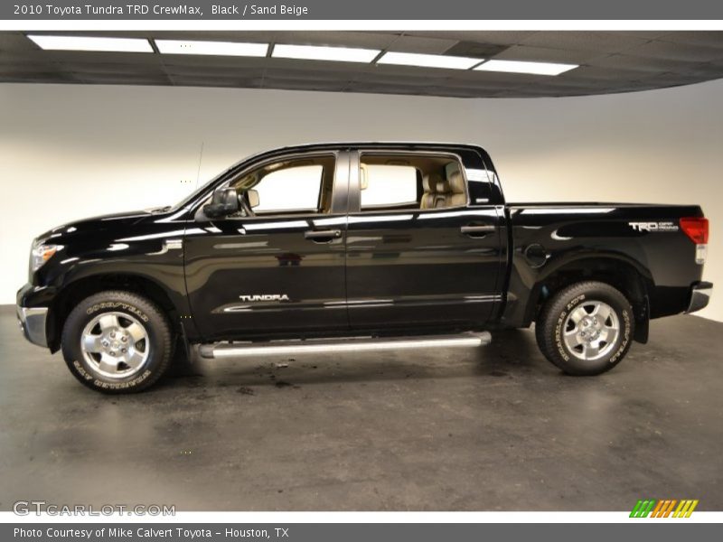 Black / Sand Beige 2010 Toyota Tundra TRD CrewMax