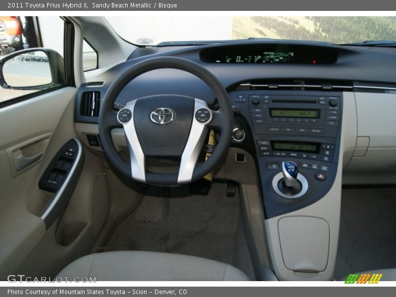 Sandy Beach Metallic / Bisque 2011 Toyota Prius Hybrid II
