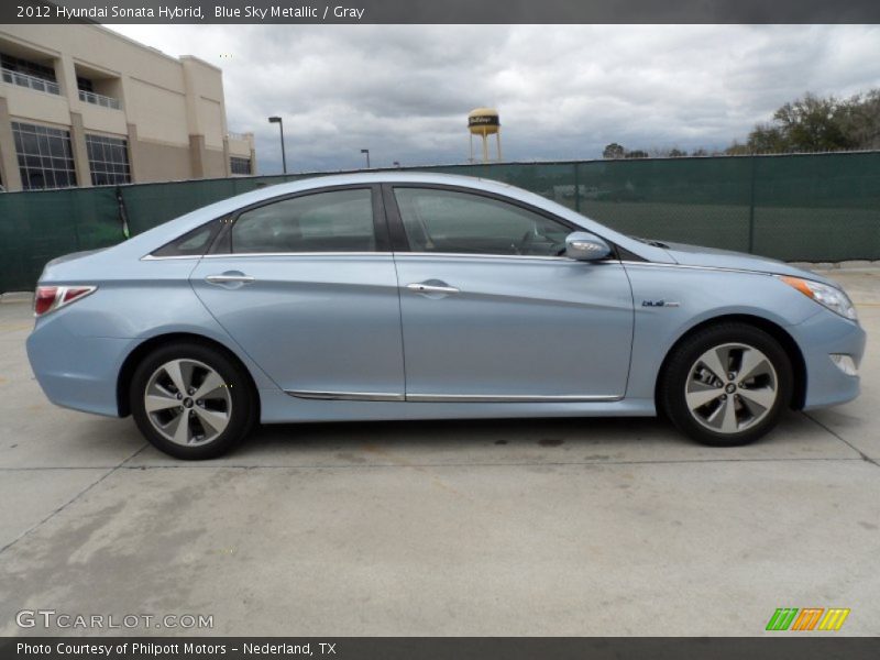  2012 Sonata Hybrid Blue Sky Metallic