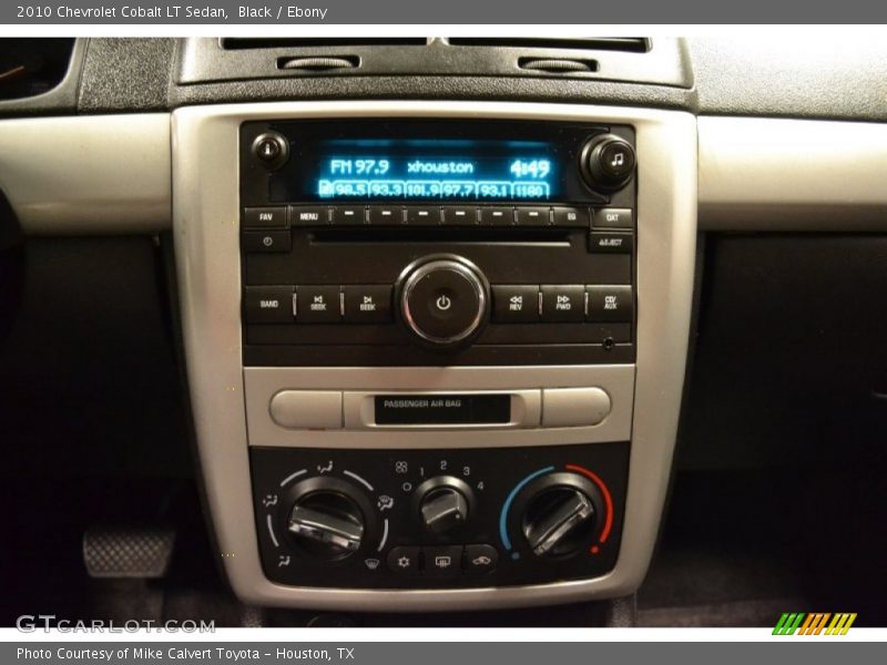 Black / Ebony 2010 Chevrolet Cobalt LT Sedan