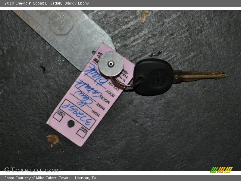 Black / Ebony 2010 Chevrolet Cobalt LT Sedan
