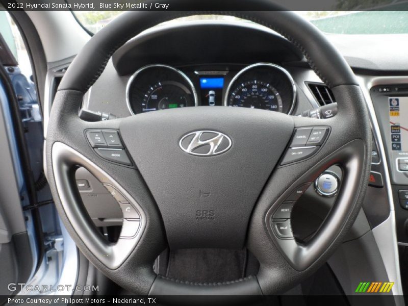  2012 Sonata Hybrid Steering Wheel