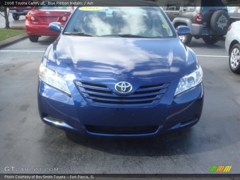 Blue Ribbon Metallic / Ash 2008 Toyota Camry LE