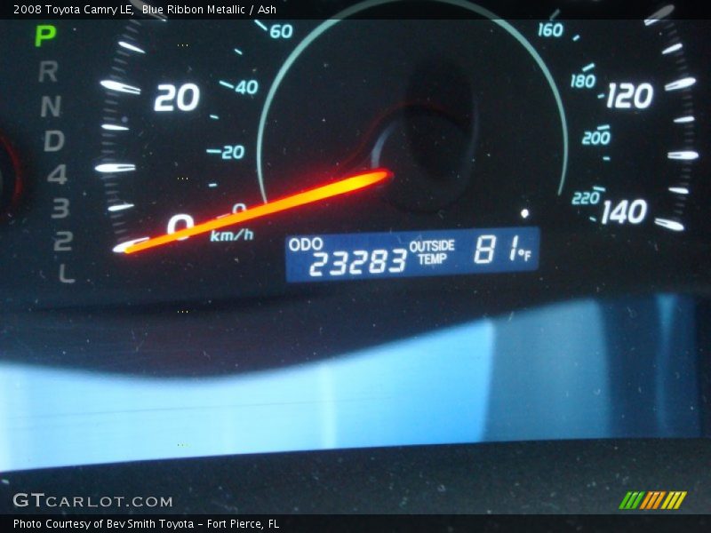 Blue Ribbon Metallic / Ash 2008 Toyota Camry LE