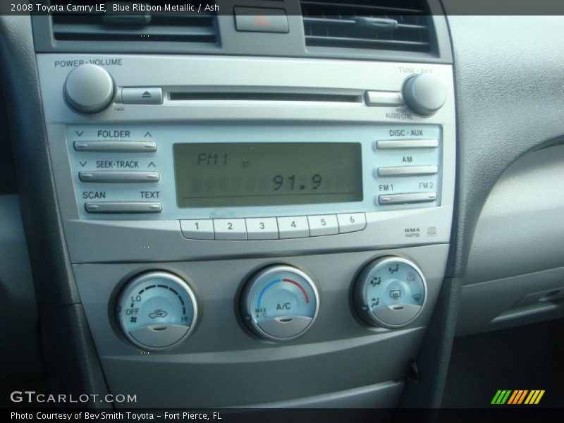 Blue Ribbon Metallic / Ash 2008 Toyota Camry LE
