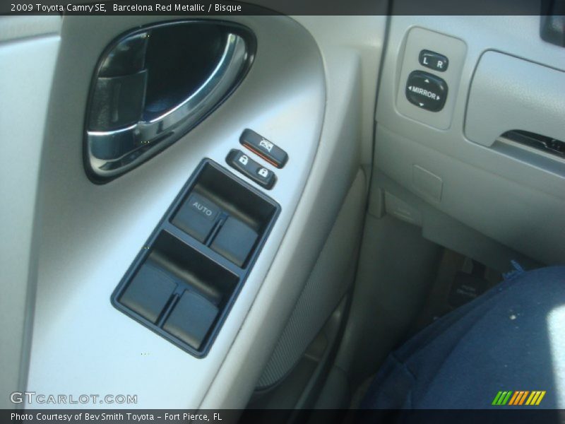 Barcelona Red Metallic / Bisque 2009 Toyota Camry SE