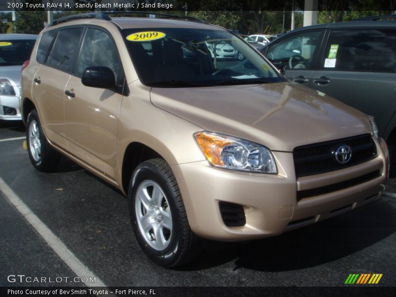Sandy Beach Metallic / Sand Beige 2009 Toyota RAV4 I4