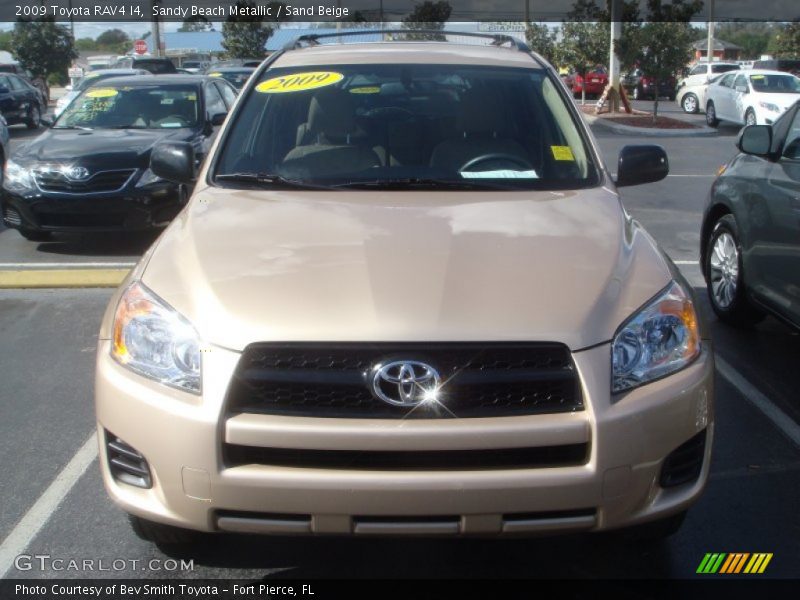 Sandy Beach Metallic / Sand Beige 2009 Toyota RAV4 I4